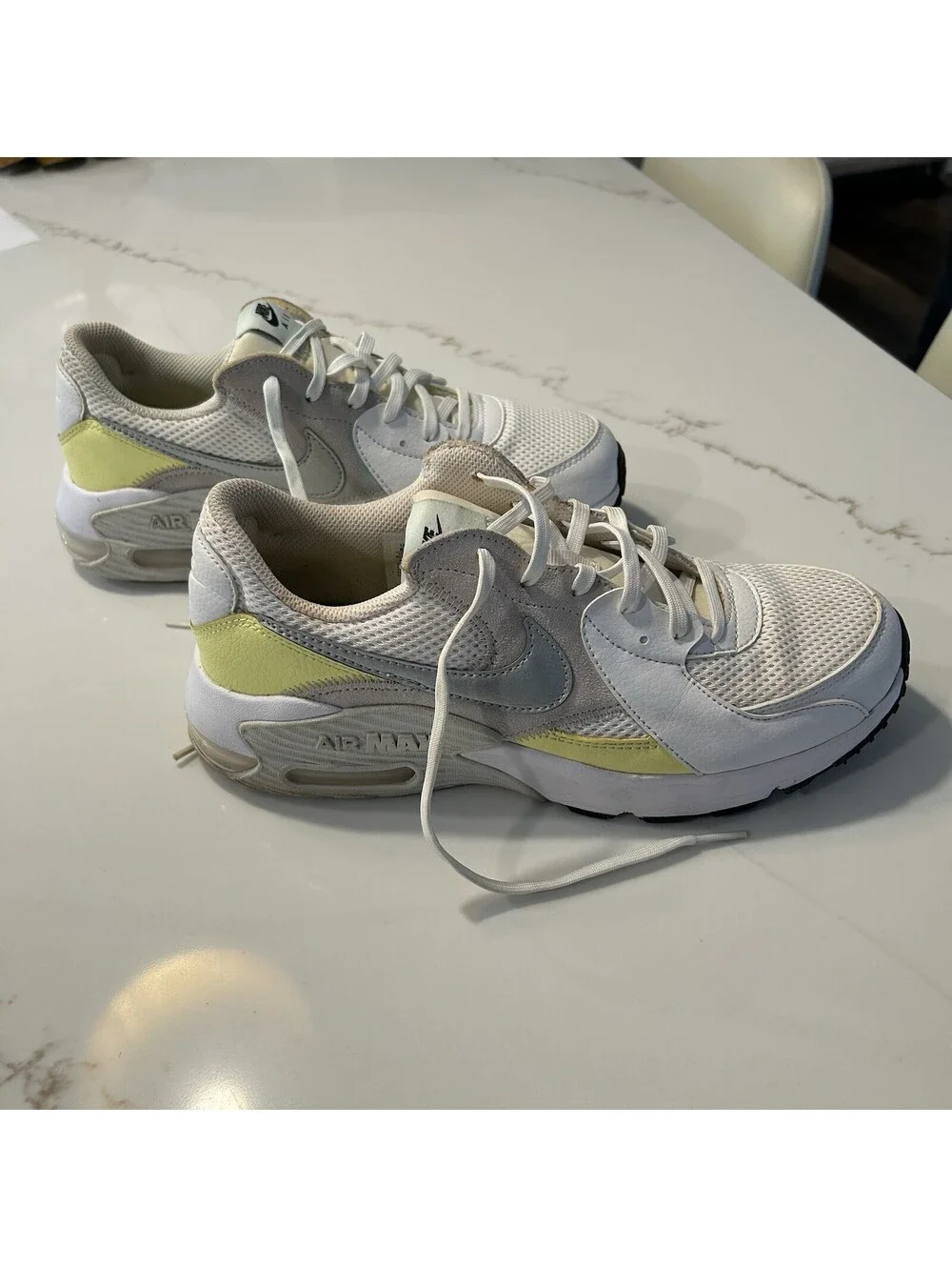 Size 8.5 - Nike Air Max Excee White Light Zitron W
